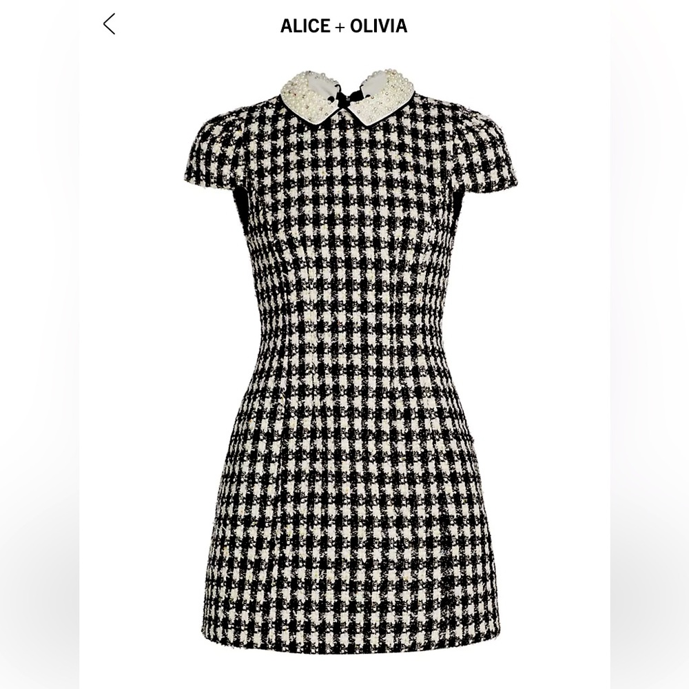 Alice Olivia Tweed dress